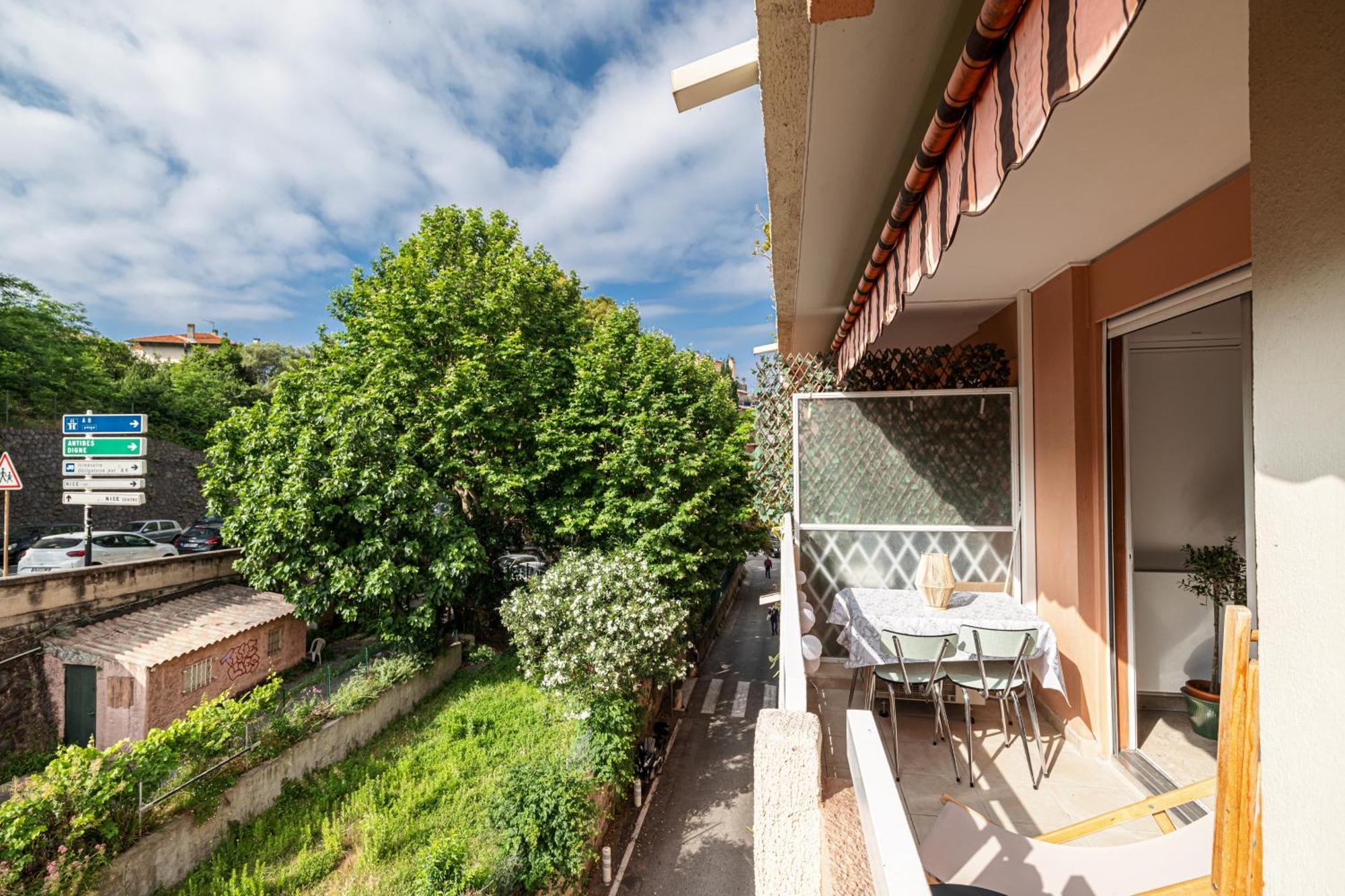 Appartement 2P Renove Avec Terrasse Au Port De Nice Extérieur photo